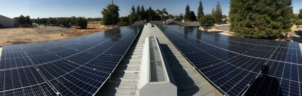 large solar project